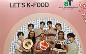 aT, LA에서 한류 콘텐츠페스티벌 연계 한국 농식품 홍보관 운영