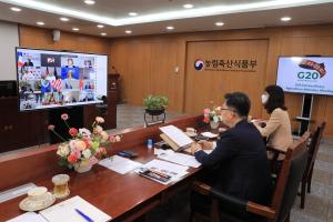 김현수 농식품부 장관, 'G20 특별 농업장관회의' 참석