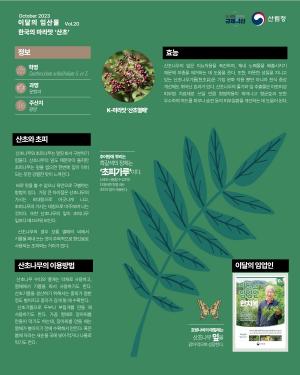 [10월의 임산물-산초] 한국의 마라맛...줄기·잎추출물 항염·항균 작용 우수