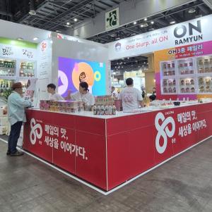 [리뷰-서울푸드2026] ① 80년 장류기업의 파격 변신…매일식품, 'ON 라면'으로 글로벌 시장 정조준