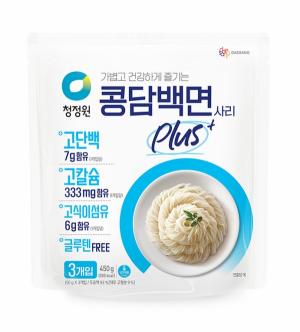 대상 청정원, 단백질·식이섬유·칼슘 높인 ‘콩담백면 플러스’ 출시