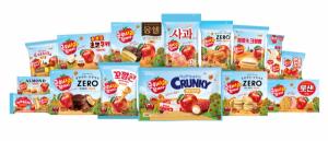 롯데웰푸드, ‘맛있는 대한민국 상생로드’ 3탄 ‘군위 사과’ 시리즈 15종 선봬