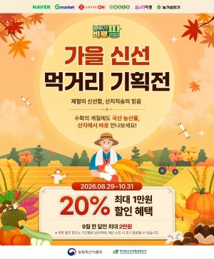 산지 농산물 직거래로 최대 2만원 할인…‘농부가바로팜’ 기획전