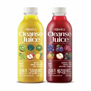 서울우유, 건강 루틴 위한 데일리 과채주스 ‘아침에주스 클렌즈’ 2종 출시