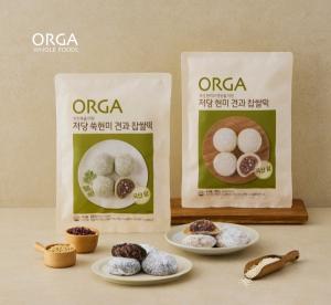 [오늘의 새상품] 올가홀푸드 ‘저당 현미 견과 찹쌀떡’ 2종